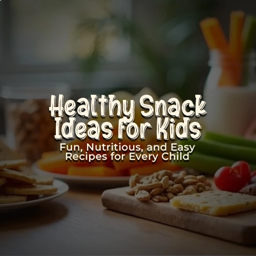 Healthy Snack Ideas for Kids: Fun, Nutritious, and Easy Recipes for Every Child